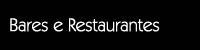 Bares e Restaurantes